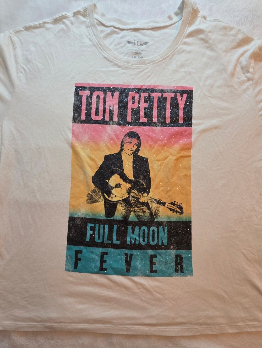 Tom Petty Full Moon Fever Graphic T-Shirt Womenās XXL 20